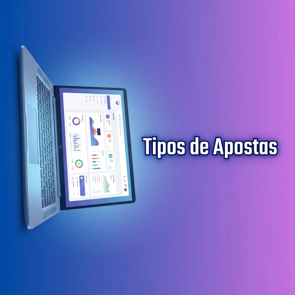 Três tipos de apostas: Simples com uma seleção, Sistema com múltiplas combinações, e Expressa com várias seleções.