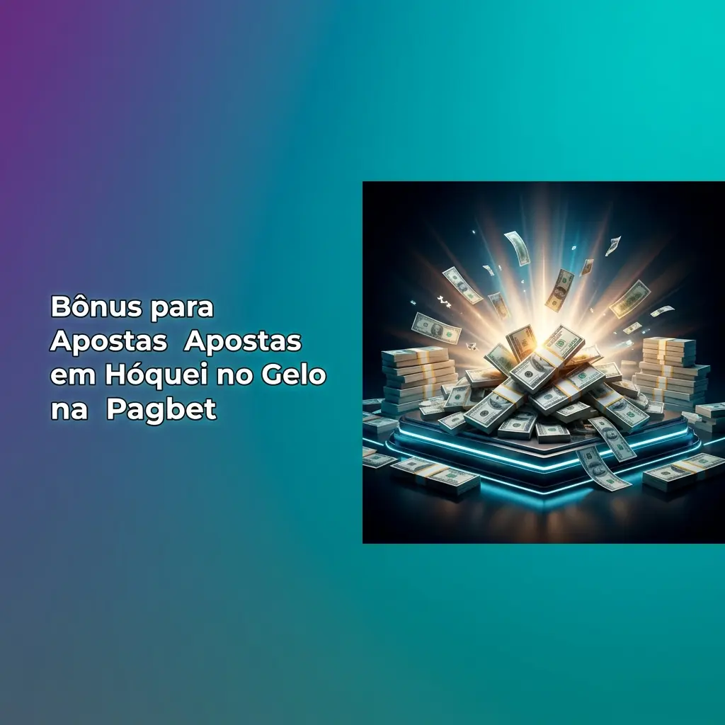 Bônus de boas-vindas Pagbet: 100% até R$100 para apostas em hóquei no gelo com rollover 3x