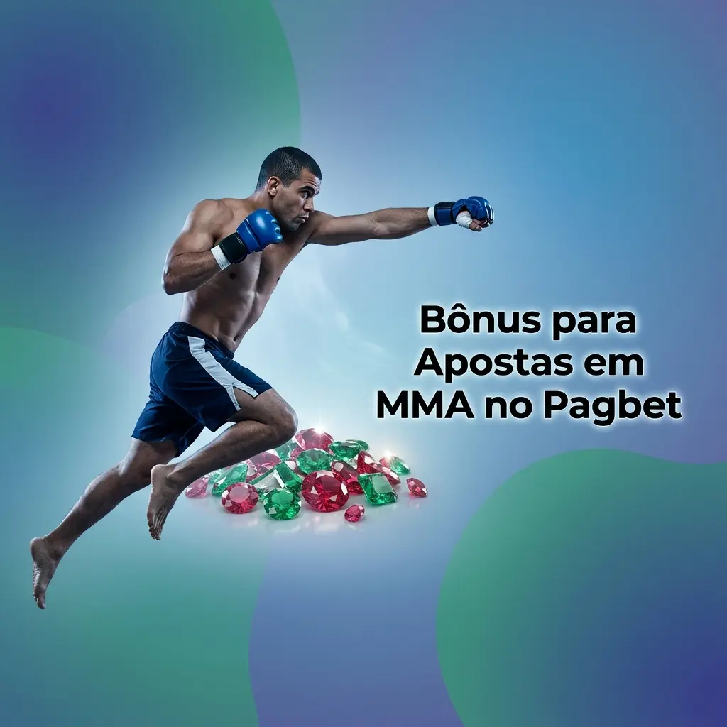 Bônus de boas-vindas Pagbet: até R$1.000 em créditos para apostas em MMA com rollover 3x em odds 1.50