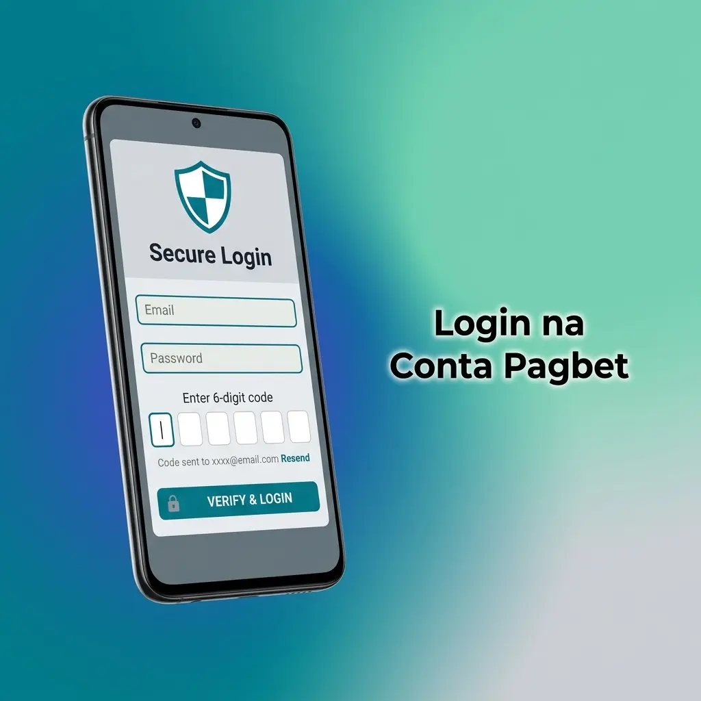 Tela de login da conta Pagbet com campos para usuário, senha e autenticação para acesso aos jogos
