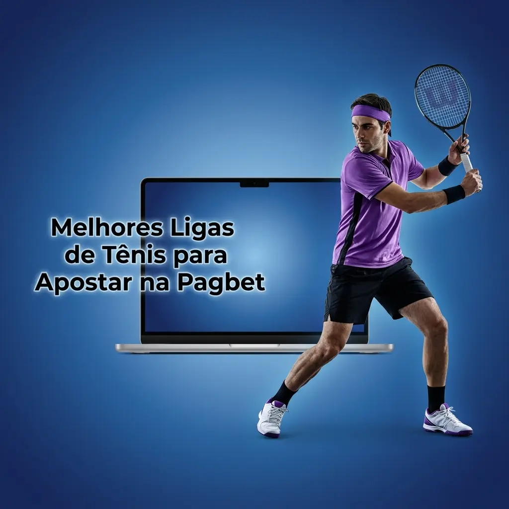 Melhores ligas de tênis para apostar na Pagbet: Grand Slams, ATP e WTA com odds ao vivo