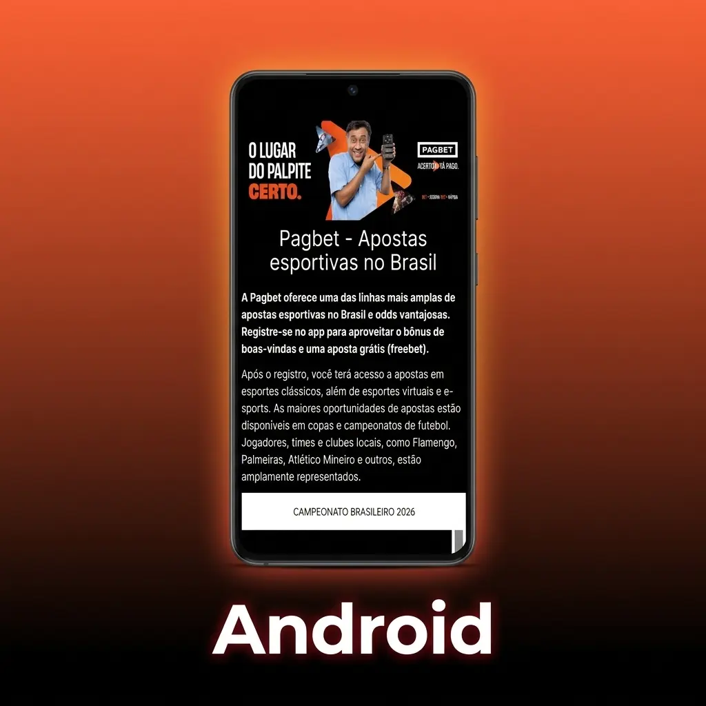 Aplicativo Android para apostas: instalação via APK em dispositivos com sistema 5.0 ou superior, ocupando 45 MB