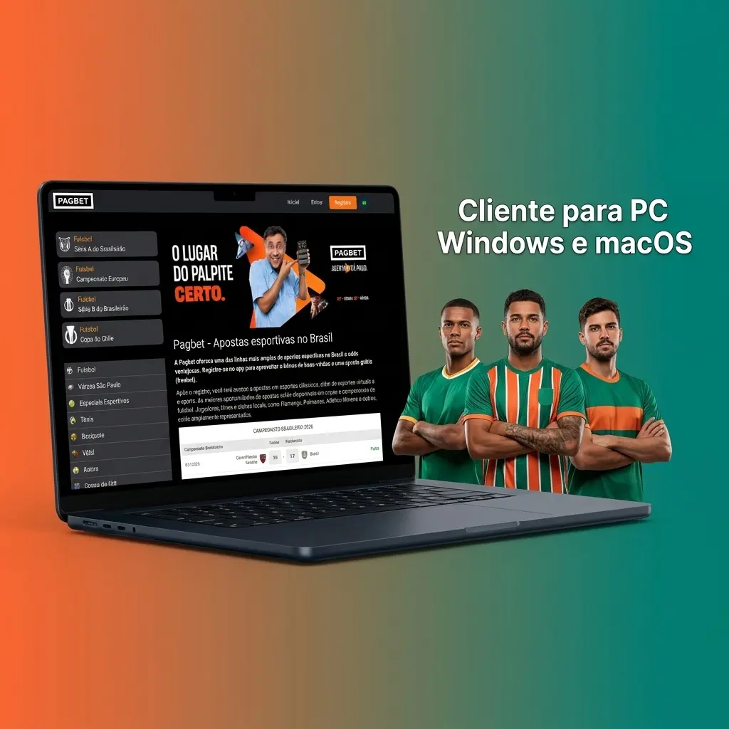 Acesso ao site de apostas pelo navegador em PC com Windows e macOS sem necessidade de aplicativo desktop