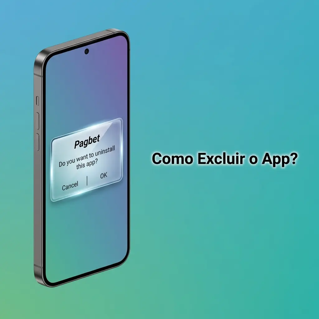 Tela mostrando como desinstalar um aplicativo no Android e iOS sem perder dados da conta