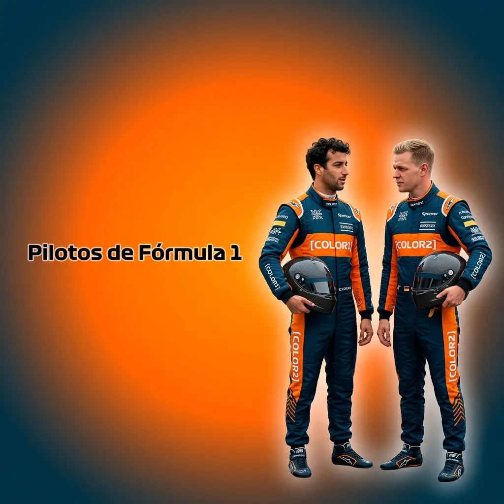 Tabela de pilotos de Fórmula 1 com equipes e odds para o título da temporada atual