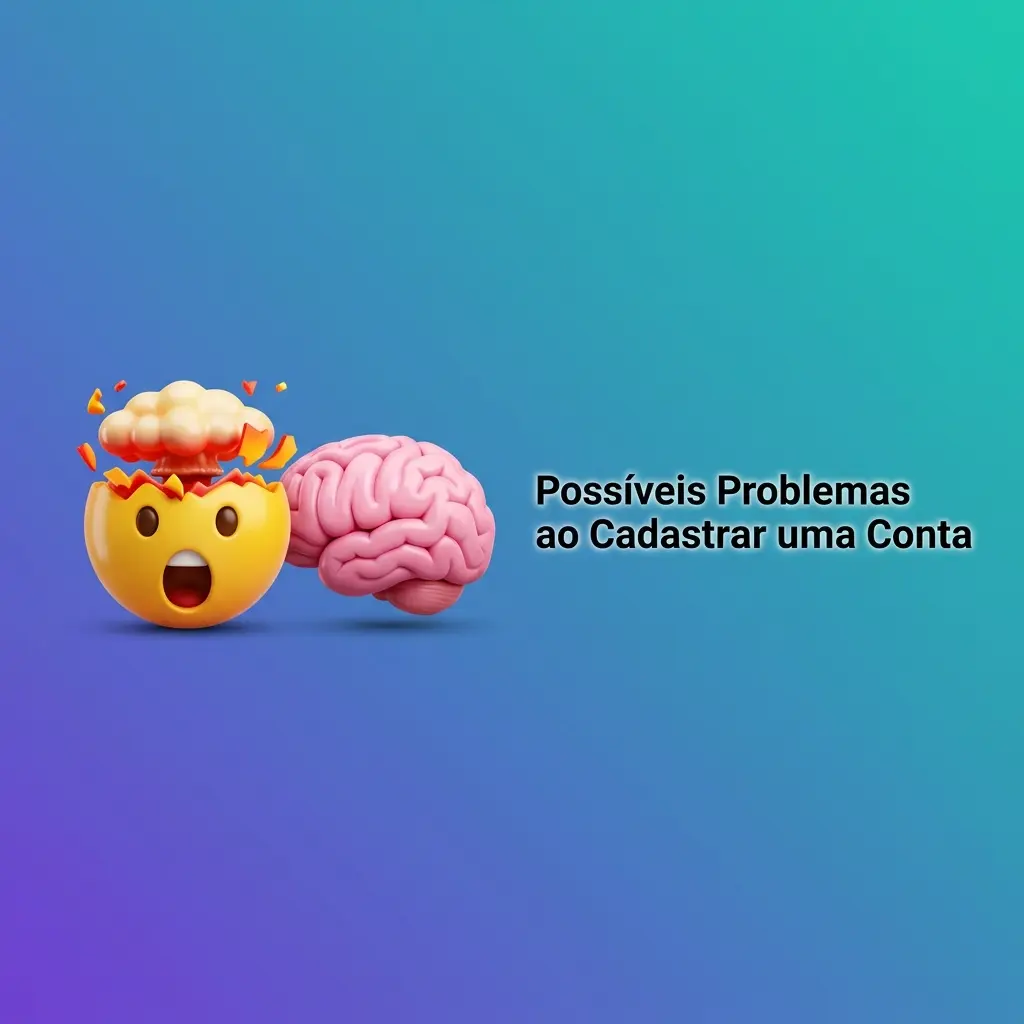 Problemas comuns ao cadastrar uma conta: e-mail, CPF, SMS, formulário e erros de cadastro com soluções práticas.