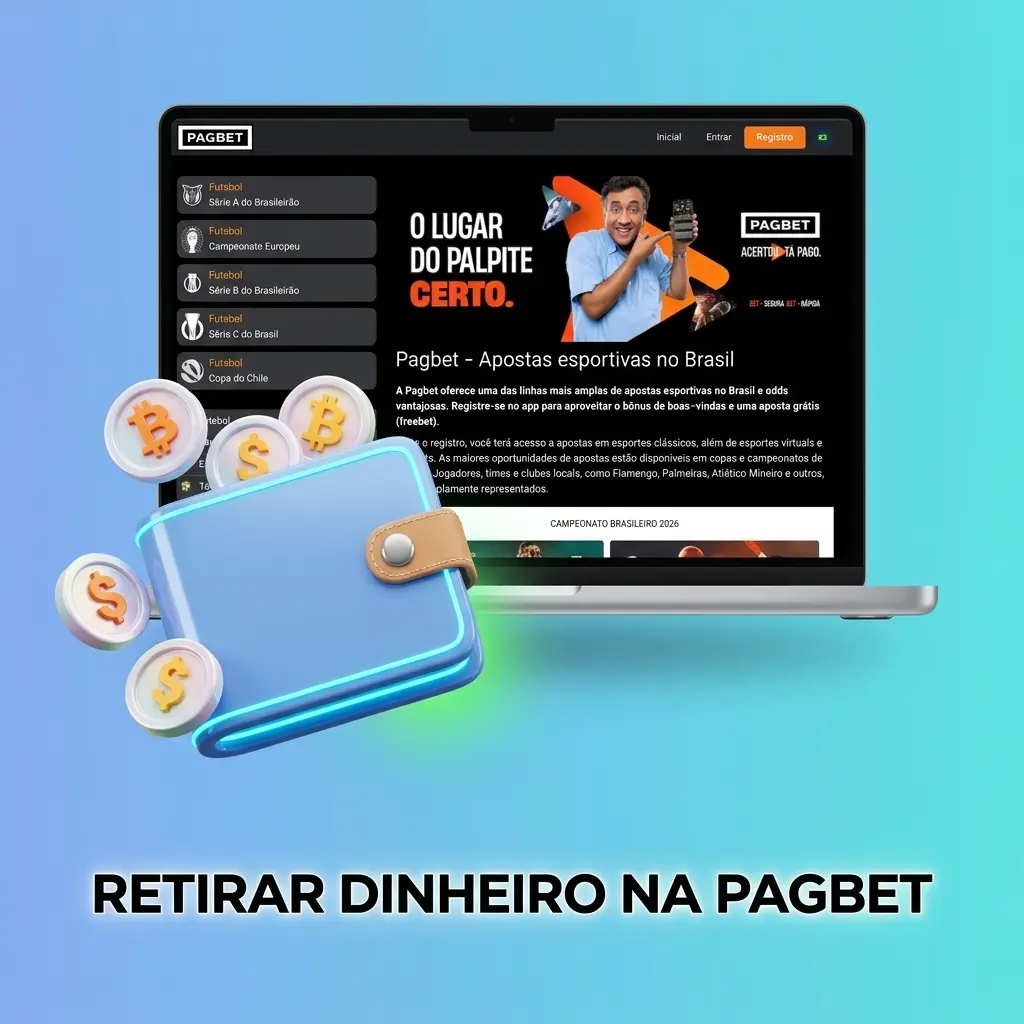 Passo a passo para retirar dinheiro na Pagbet via Pix ou transferência bancária com conta verificada